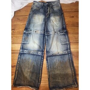 MNMI Void Baggy Ring Denim Jeans Size 30